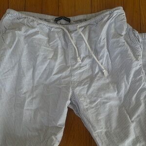 Brandy Melville Anastasia blue stripe pants